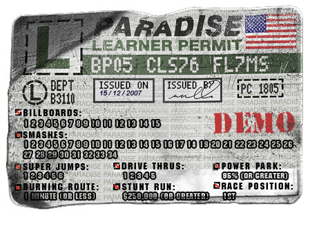 My Paradise City Learner Permit