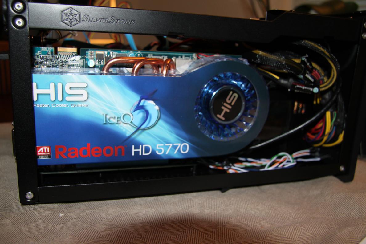 ATI Radeon 5770 in a Silverstone SUGO SG07B