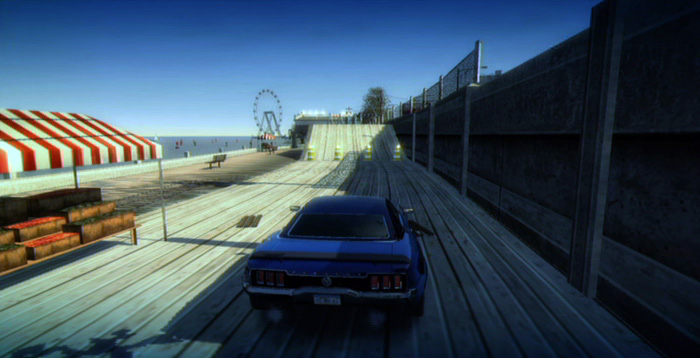 Burnout Paradise Super Jump 3 on E Crawford Dr.