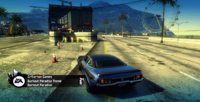 Burnout Paradise Super Jump 4 on E. Crawford